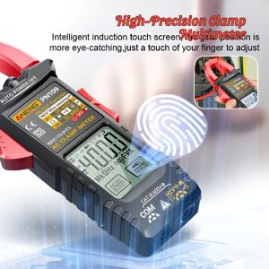 High-Precision Clamp Multimeter Clamp Voltage Current Meter True-RMS Multimeter Voltmeter LCD Display Electrician Maintenance Tools