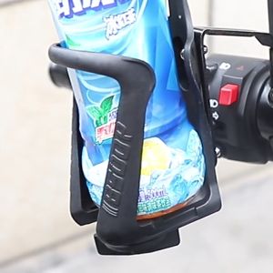 BSDDP Motorcycle Water Cup Holder Universal Drink Holder Motorcycle Handlebar Bottle Holder Nylon Adjustable Bottle Holder