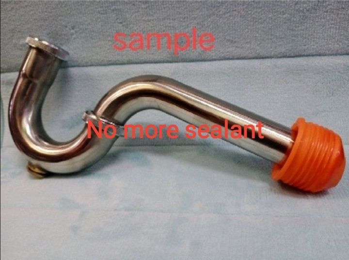 no more sealant P trap rubber seal adaptor | Lazada PH