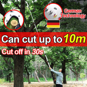 TUNG High-branch Saw 3/4/5/6/7M Pole Saw For Tree Trimming Telescoping Double Lock Pruning Saw Garden Saw