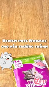 Pate whiskas cho mèo trưởng thành Adult 80 g