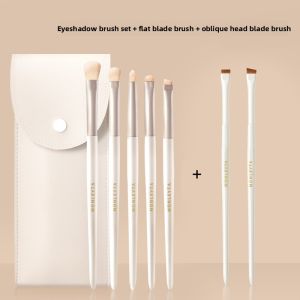 MONLEYTA | Beginner Makeup Brush Set Eyeshadow Brush Blade Eyeliner Brush Brow Color Brush Cut-Eyed Brush Diffusion Brush From China