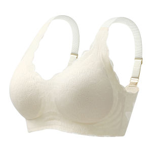 MiiOW | Pregnant Womens Underwear Full Cup Bra Gathered Anti-Sagging Large Size Invisible Comfortable Maternity Vest For Expectant Mothers