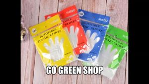 Sarung Tangan Plastik Food Grade 100 Pcs Disposable Hand Gloves TDK