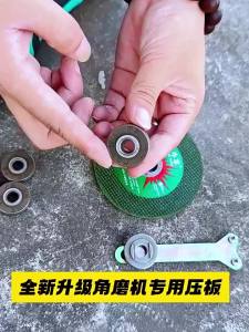 Bộ Phụ Kiện Thay Thế Máy Mài Góc Chống Bó Cứng Bằng Thép Carbon Cao Cấp Gồm Đai Ốc Và Tấm Ép Bên Trong/bên Ngoài Dùng Cho Dụng Cụ Gia Công Kim Loại