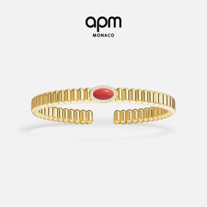 Gold Ruby Bangle