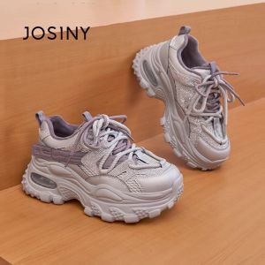 Josiny | Thick Sole Height Increasing Soft Bottom Womens Shoes
