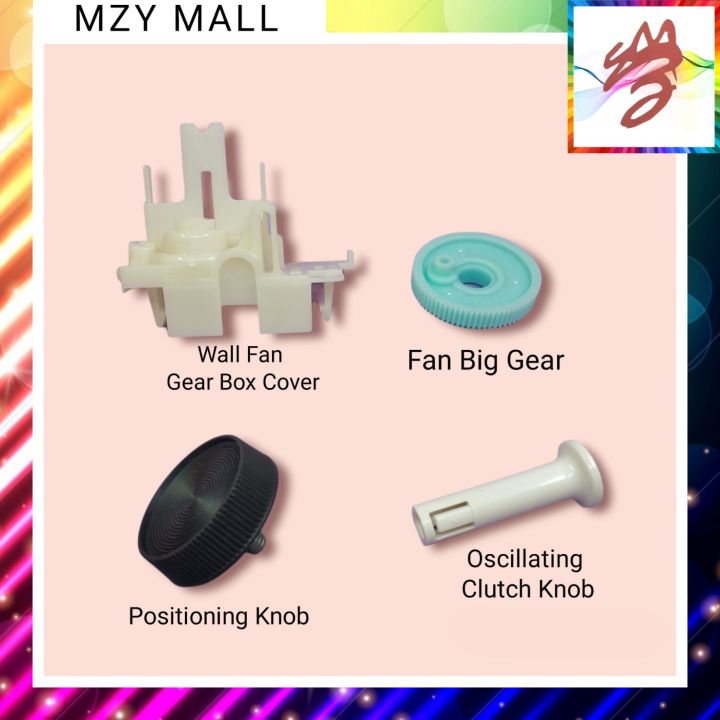Spare Parts Fan Accessories for Panasonic or KDK Gear Box Cover/ Fan