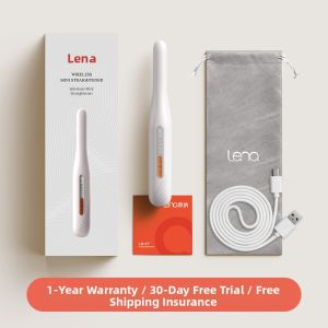 LENA | Wireless Mini Hair Straightener Portable Hair Care Tool for Short Hair And Bangs Lena LN-X7 Ceramic Heating Travel-Friendly