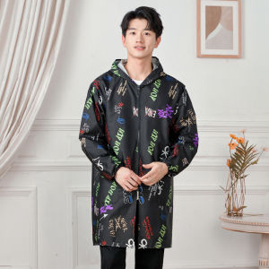 Áo Khoác Dài Tay Chống Thấm Nước Chống Dầu Chống Bụi Mùa Xuân Cho Nam Cỡ Lớn Áo Khoác Bảo Hộ Lao Động Ngoài Trời Áo Khoác Bảo Hộ