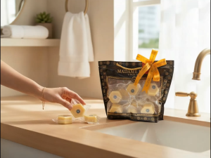 สบู่มาดามเฮง สบู่น้ำผึ้งผสมวิตามินอี มาดามเฮง 15ก้อน x 50กรัม (1แพ็ค) Madame Heng