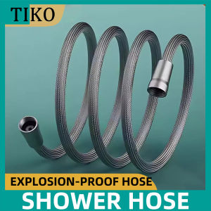 Toilet Braided Shower Hose 1.5m 2m Sprayer Hose Bidet Encrypted Explosion Proof Hose Flexible Durable Hose For Shower Head Tube