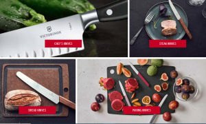 Dao Bếp Victorinox Swiss Classic Paring Knife 10cm (lưỡi răng cưa) cán màu