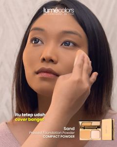 Lumercolors Compact Powder Two Way Cake Cushion: Bedak Viral TikTok Anti Air Keringat