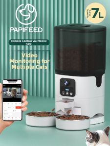 Papifeed | Automatic Pet Feeder With Video Surveillance
