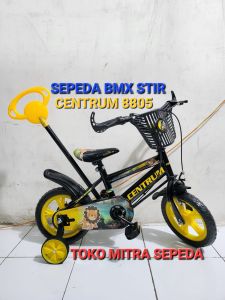 Sepeda Anak Laki Laki BMX Centrum 12 Inch Ban Eva Dorongan Stir