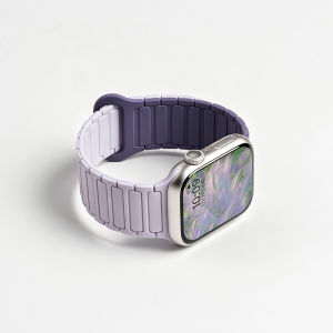 CRAFTSMAN DAI | Magnetic Colorful Silicone Watch Strap for Apple iWatch Series