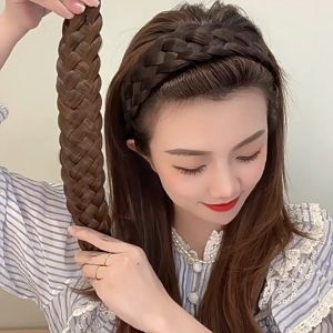 Băng đô tóc giả bản 4cm BD07 ❤️FREESHIP❤️ cài băng đô bản to  tóc giả băng đô bờm tóc giả nữ Sỉ 40k