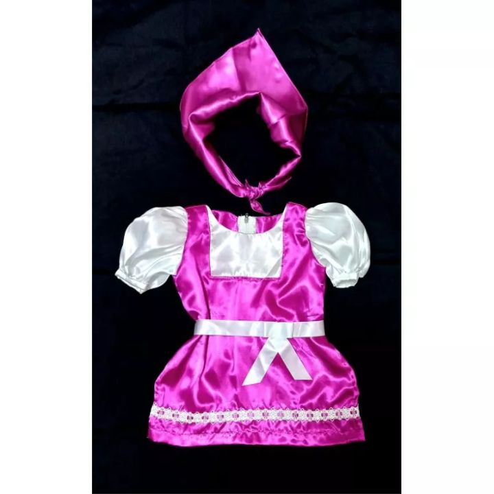 MASHA AND BEAR COSTUME (MASHA) Lazada PH