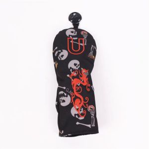 Golf Club Head Cover Driver Fairway Wood Iron Wood Scratch Resistant Wear Resistant Quality Doodle Dragon Golf Wood Pole Cover