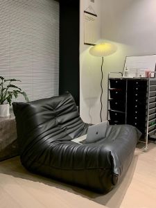 Black Caterpillar Sofa Balcony Leisure Chair Designer Original Living Room Single Sofa Chair Modern Simple Style Home Furniture