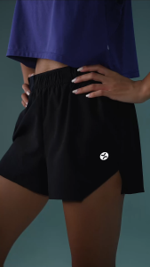 [MỚI-BST Run Safe In The Dark]Quần short nữ thể thao chạy bộ phản quang mọi góc 360Reflect thoáng mát thấm hút nhanh khô Coolmate Women