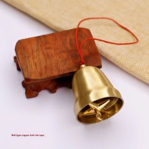 Wind Chime and Accessories Pure Copper Bell Eternal Flower Accessories Metal Little Bell Shape Wind Chimes DIY Material Jingling Bell