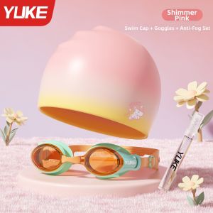YUKE | Waterproof Non-constrictive Silicone Swim Cap