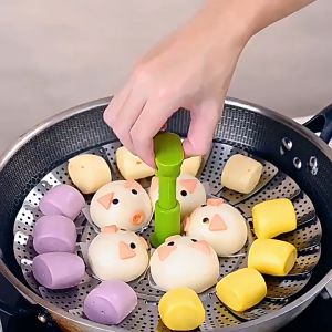 Xửng Hấp Inox Homie Space Có Tay Cầm Chống Nóng Dụng Cụ Nhà Bếp Tiện Lợi Giá Rẻ