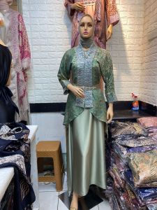 Stelan Rok Wanita Terbaru & Rompi Mix Payet Mutiara