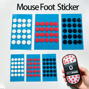 6mm 6.5MM 7MM Diameter Universal Mouse Skates DIY Mice Glide Feet ICE Control Speed Version Universal for Rubberized Mouse