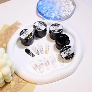 New Nail Beauty Strong Wire Drawing Glue Stretch Brushed Natural Smooth Carved Painted Line Pulling