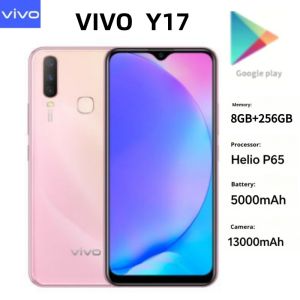 vivo | 2026 New phone Vivo Y17 Global Version Unlocked Mobile Phone 8GB RAM 256GB ROM Triple Rear Camera 5000mAh Battery