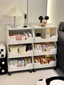 LIANGREN | Snack Storage Multi-Layer Moving Rack