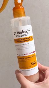 Dr.melaxin Peel Shot Keratin Care Kojic Acid Turmeric Spray 200ml Gentle Exfoliation Even-Toned Skin