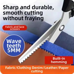 MINGRENBANG | DIY Lace Edge Scissors Wave Pattern Cutting
