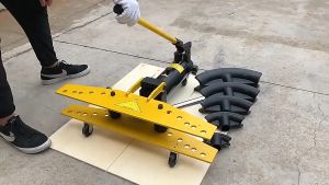 Stock SWG-1 13mm-34mm manual hydraulic pipe bender Steel pipe Bender Iron pipe bender "U" type tool