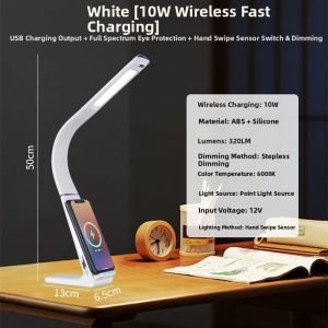 NIOYE | Wireless Charging Smart Desk Lamp