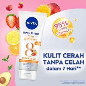 Lotion Nivea Body Serum Care Protect SPF 15 Memiliki netto 180ml