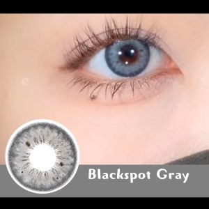 【COD】Softlens Minus BLACKSPOT seri gray 14.2mm (-1.00 s/d -6.00) lensa kontak warna brown softlens min Free Case kotak