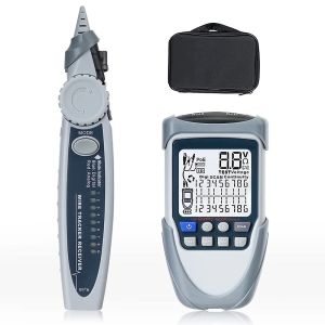 TOOLTOP ET613 Máy Phân Tích Cáp Mạng Máy Phân Tích Cáp Mạng POE Máy Dò Đường Dây Điện Thoại LAN Công Cụ Đo Cáp Có Kèm Pin