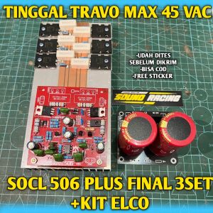 socl 506 plus final toshiba plus psu kit elco tinggal travo