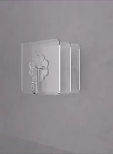 ตะขอถ้วยดูดติดผนังแบบไม่ทำเครื่องหมาย ตะขอแบบไม่ต้องตะปูรับน้ำหนัก แขวนผนังห้องน้ำสร้างสรรค์