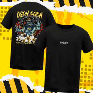 Kaos Kesenia Indnesia Balinese Heri Culture - Wasteland