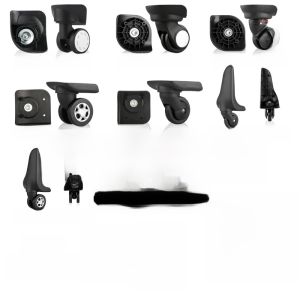 ล้อเดินทางแบบเงียบพร้อมก้าวสำหรับกระเป๋า President Lingxiu ล้อแบบหมุนได้พร้อมสายเดี่ยวสำหรับกระเป๋าเดินทาง