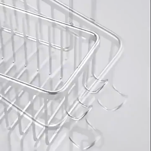 🇸🇬[In Stock]Bathroom Shower Rack Shower Mixer TapHanging Basket Hanging Shelf Home Space Aluminum No-Drill Shower