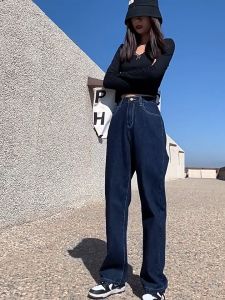 Dream clothes 🎃 พร้อมส่งจากกทม กางกางผู้หญิง สีน้ำเงิน 2023 เสื้อ ผญแฟชั่น