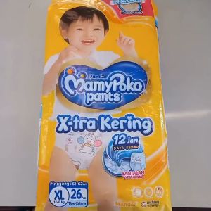 Mamy Poko Pants X-tra Kering popok bayi sekali pakai XL26
