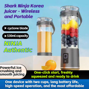 Ninja Upgraded version Portable Blender 530ml BC151SM USB-C Rechargeable Crushes Ice & Fruit Salad Blender Jar Cordless Smoothie Maker for Travel Gym Home App