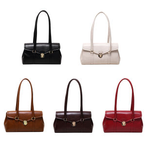 Nữ hoài cổ Túi hobo linh hoạt Túi Tote Túi xách bằng da Trọng lượng nhẹ Túi đeo vai thời trang Flap Satchel PURSE đi lại túi